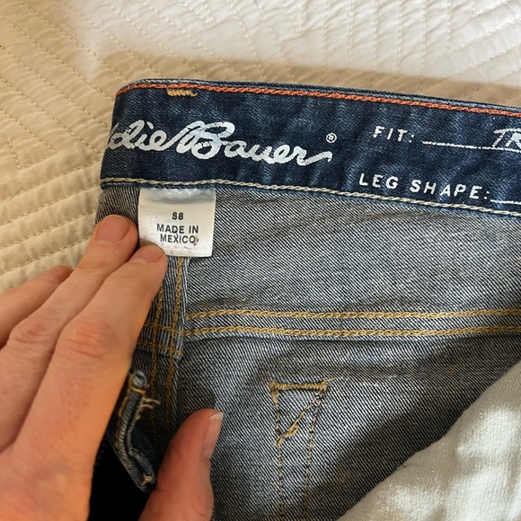 Eddie Bauer truly straight bootcut jeans size 8 - Picture 4 of 12